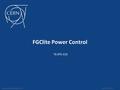 Mar 26, 2014 FGClite Power Control TE-EPC-CCE.