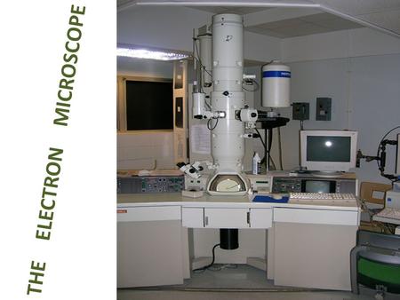 THE ELECTRON MICROSCOPE. Introduction.