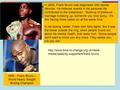 STUDENT PRESENTATIONS - LESSON OBJECTIVES: T o review mental health knowledge. To assess your knowledge on mental health. Jan/Feb Year 9 1995 - Frank Bruno.