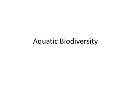 Aquatic Biodiversity. Core Case Study: Why Should We Care About Coral Reefs?  Coral reefs form in clear, warm coastal waters of the tropics and subtropics.