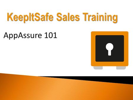 AppAssure 101.  Offers full recovery with an RTO of approx 1 hour  Owned by Dell (acquired in 2012)  Sells direct to customers and through partners.