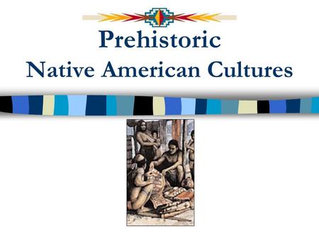 Prehistoric Native American Cultures Terms to know Prehistory Kinship Extended Family Nomads Technology Projectile Points Culture Agriculture Ceramics.