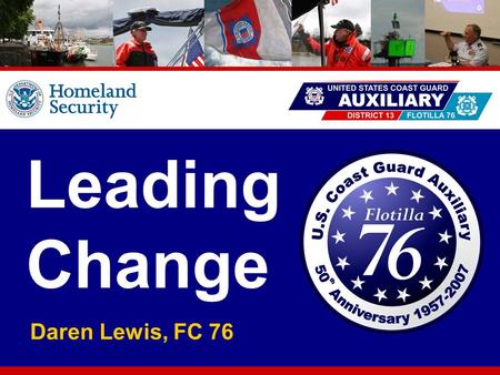 Leading Change Daren Lewis, FC 76.