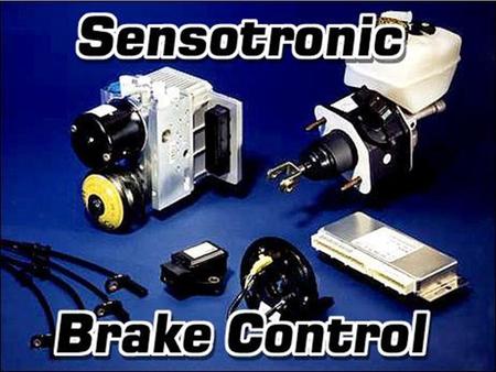 What is SBC ? Sensotronic Brake Control (SBC) is the name given to an innovative electronically controlled brake system which will fit to future passenger.