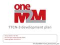 TST-2016-0053-TTCN-3_development_plan TTCN-3 development plan Group Name: TST WG Source: Easy Global Market (EGM) Meeting Date: 2016-03-15.