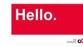 Hello.. Personal engagement PERSONAL ENGAGEMENT WITH TODAY’S CONNECTED CUSTOMER.