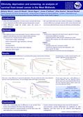 Results Introduction There are social inequalities in breast cancer survival with those in more deprived and Black ethnic groups having lower survival.