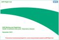 NHS Barking and Dagenham Health investment slide pack: respiratory disease December 2010 QIPP Right Care Produced by Commissioning Support for London using.