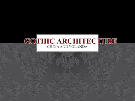 CHINA AND YOLANDA. The Goths were a northern Germanic tribe, one of many so-called barbarian pagan tribes which invaded former territories of the.