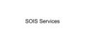 SOIS Services. Layered View This is the traditional diagram that summarizes SOIS services in layers of a protocol stack.