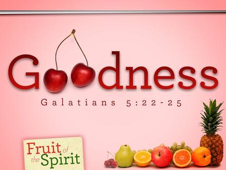 Introductory Thoughts “Help the bad people to be better, and help the good people to be good.” How many times have you heard, “It's what's on the inside.