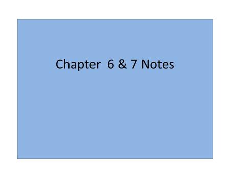 Chapter 6 & 7 Notes. Energy is the ability to do work. Autotrophs make their own food (ex. Plants). Heterotrophs have to consume something else to get.