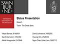 Status Presentation Week 5 Team: The Great Apes Vikash Bansal, 6166504 Sarah Darmanin, 4164350 Akhila Hiregoudar, 6143946 David Johnstone, 540925X Hyoung.