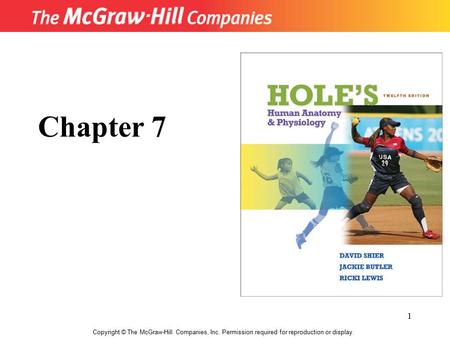 1 Copyright © The McGraw-Hill Companies, Inc. Permission required for reproduction or display. Chapter 7.