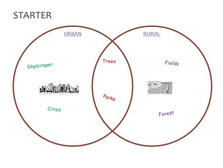 STARTER URBANRURAL Skyscraper Fields Trees Parks Forest Cities.