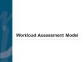 Workload Assessment Model. Workload Management in Human Services 2 1991: Workload Study-101 Standards 2003: Foster Care Workload Study 2010: Resource.