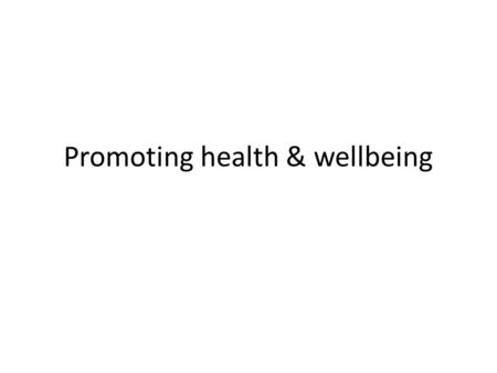 Promoting health & wellbeing. I have a great support network – my family, my model agency, and people I work with in the fashion industry. And, of course,