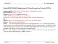 15-07-0639-00-0005 Submission March, 2007 Chunhui Zhu / SamsungSlide 1 Project: IEEE P802.15 Working Group for Wireless Personal Area Networks (WPANs)