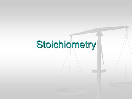 Stoichiometry. 6 Problem-Solving Strategies Calculating Molar Mass Calculating Molar Mass Grams  Moles and Mole  Grams Conversions Grams  Moles and.