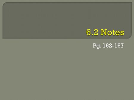 Pg. 162-167.  Provides a tool for identifying and quantitating elements  Investigates how changing the number of subatomic particles unleashing new.