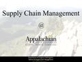 Supply Chain What is Supply Chain Management? Synchronizing all Activities within the Supply ChainMaximizing the Supply Chain’s Competitive.