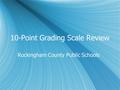 10-Point Grading Scale Review Rockingham County Public Schools.