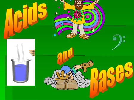 Starting with…  All About Acids Look at some examples, and see if you can figure out what an acid is… HCl (Hydrochloric acid) HNO 3 (Nitric acid)