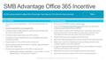 Microsoft Partner Confidential. All Offers and Incentives subject to T&Cs 1 Per SKU partner subsidy for selling Office 365 via Open, Open Value, & CSP.