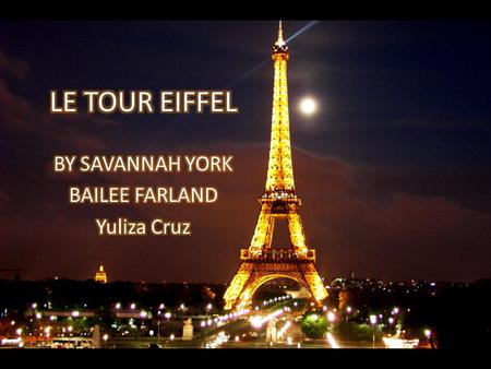 The Eiffel Tower was created in 1887-1889 by Alexandre Gustave Eiffel. They finished it on March 28, 1889. It took 2 years and 2 months and 5 days to.