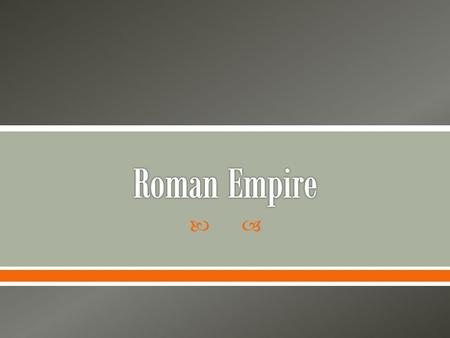 .  Reform by the Gracchi Bros o Supported poor & farm-soldiers o Both murdered by patrician riots o VIOLENCE REPLACES LAW IN ROME.