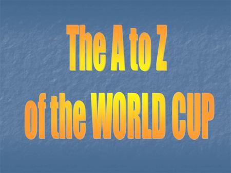 On 11 th of June, 2010, the World Cup took place in South Africa. Let’s recollect one of the greatest football event on Earth…