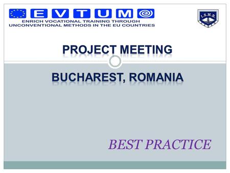 BEST PRACTICE. Training firm is an educational concept based on “learning by doing”. It is a simulation of a real company, which can be achieved through.