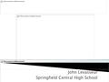 John Levasseur Springfield Central High School. Central Concepts: Genes allow for the storage and transmission of genetic information. They are a set.