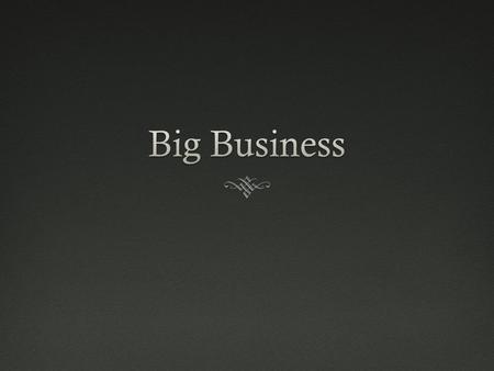 Robber BaronsRobber Barons  The wealth of many railroad entrepreneurs led to accusations that they built their fortunes by swindling investors and taxpayers,