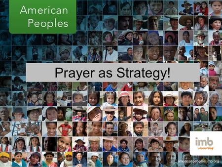 Prayer as Strategy!. When was the last time you prayed and asked God to do something in your ministry only he could do? About noon the following day as.