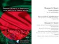 Research Team Team Leader Dr. A.K. EnamulHaque Research Coordinator Estiaque Bari Research Team Eashan Ahmed (Training & Questionnaire Development) Noman.