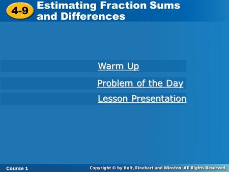 Estimating Fraction Sums and Differences