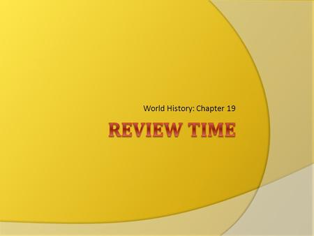 World History: Chapter 19. What nation quickly rebuilt itself after WWII?