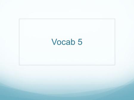 Vocab 5. Words Related to Lessening Pain, Tension, and/or Conflict 1. Allay vb. To lessen fear; to calm; to relieve pain The recorded sound of waterfalls.