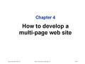 Murach's ASP.NET 4.5/C#, C4© 2013, Mike Murach & Associates, Inc.Slide 1.