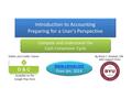 Introduction to Accounting Preparing for a User’s Perspective Introduction to Accounting Preparing for a User’s Perspective www.canvas.net Free Jan. 2014.