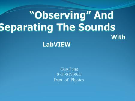 What Is Labview What Is Labview Laboratory Virtual Instrument Engineering Workbench An Environment For Graphical Programming (G Language)