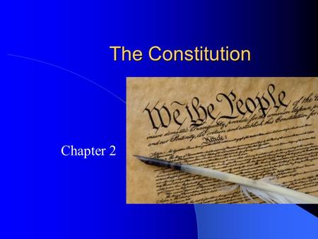 The Constitution Chapter 2. Texas vs. Gregory Lee Johnson What does democracy mean if the majority does not get its way?