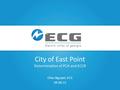 City of East Point Determination of PCA and ECCR Chau Nguyen, ECG 09.08.15.