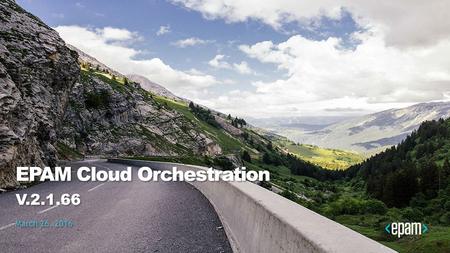 EPAM Cloud Orchestration