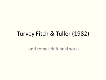 Turvey Fitch & Tuller (1982)