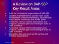 February 19, 2008From Macro to Micro1 A Review on BAP-SBP Key Result Areas BBuild the professional organization of BAP-SBP DDevelop and Implement a.