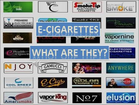 Definition An E-cigarette is an electronic cigarette or a personal Vaporizer (PV), which contains a nicotine based liquid (e-juice) that is vaporized.