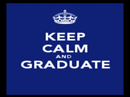 “Graduation is only a concept. In real life every day you graduate. Graduation is a process that does on until the last day of your life. If you can grasp.