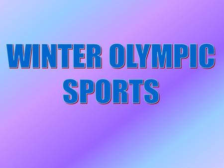 1.How often do the Winter Olympic Games take place? 2.Where and when were the first Olympics? 3.What were the original Olympic sports? 4.Why and When.